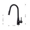American Imaginations 8.25-in. W Kitchen Sink Faucet_AI-34887 AI-34887